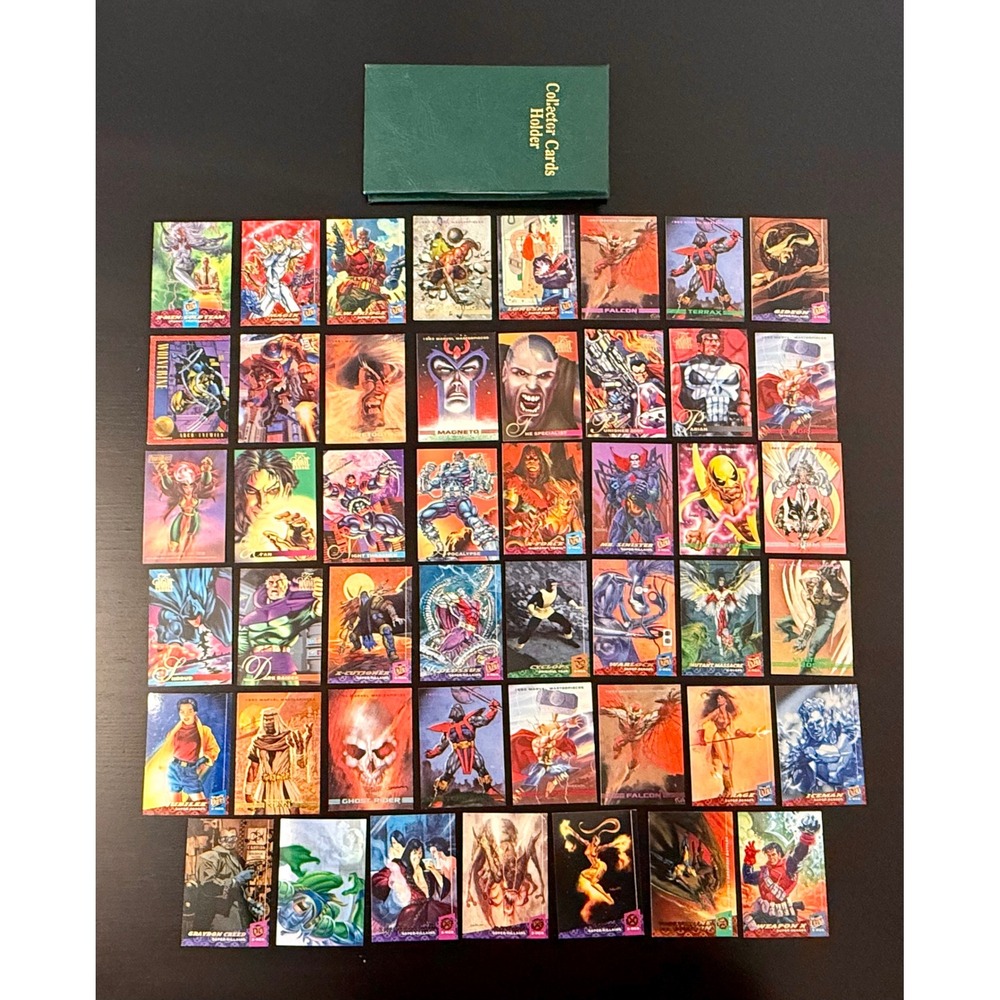 Vintage Marvel X-Men Card Lot 1993-95 Flair Ultra Masterpieces HoloBlast